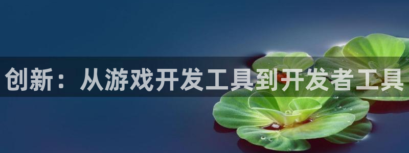 沐鸣娱乐2上来77542：创新：从游戏开发工具到开发者工具