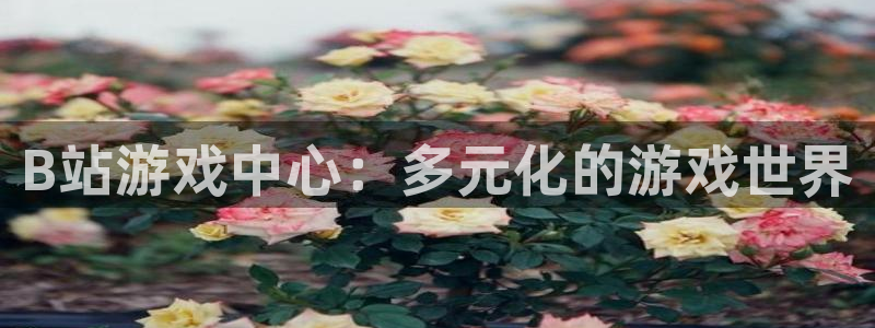 沐鸣娱乐2手机版：B站游戏中心：多元化的游戏世界